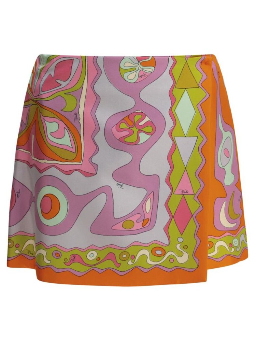 Pucci Angoli Wrap Skirt Tag Size 42 Women